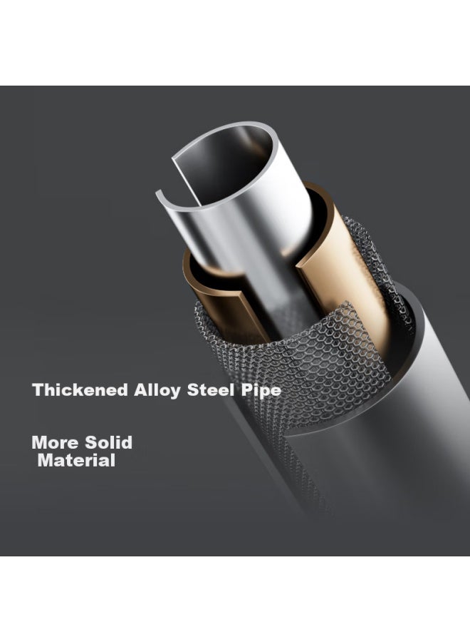 Keep بار سحب داخلي قابل للتعليق من Keep - بار واحد لفتحة الباب - دعم مقسم بقدميْن - متوسط وطويل - Image 5