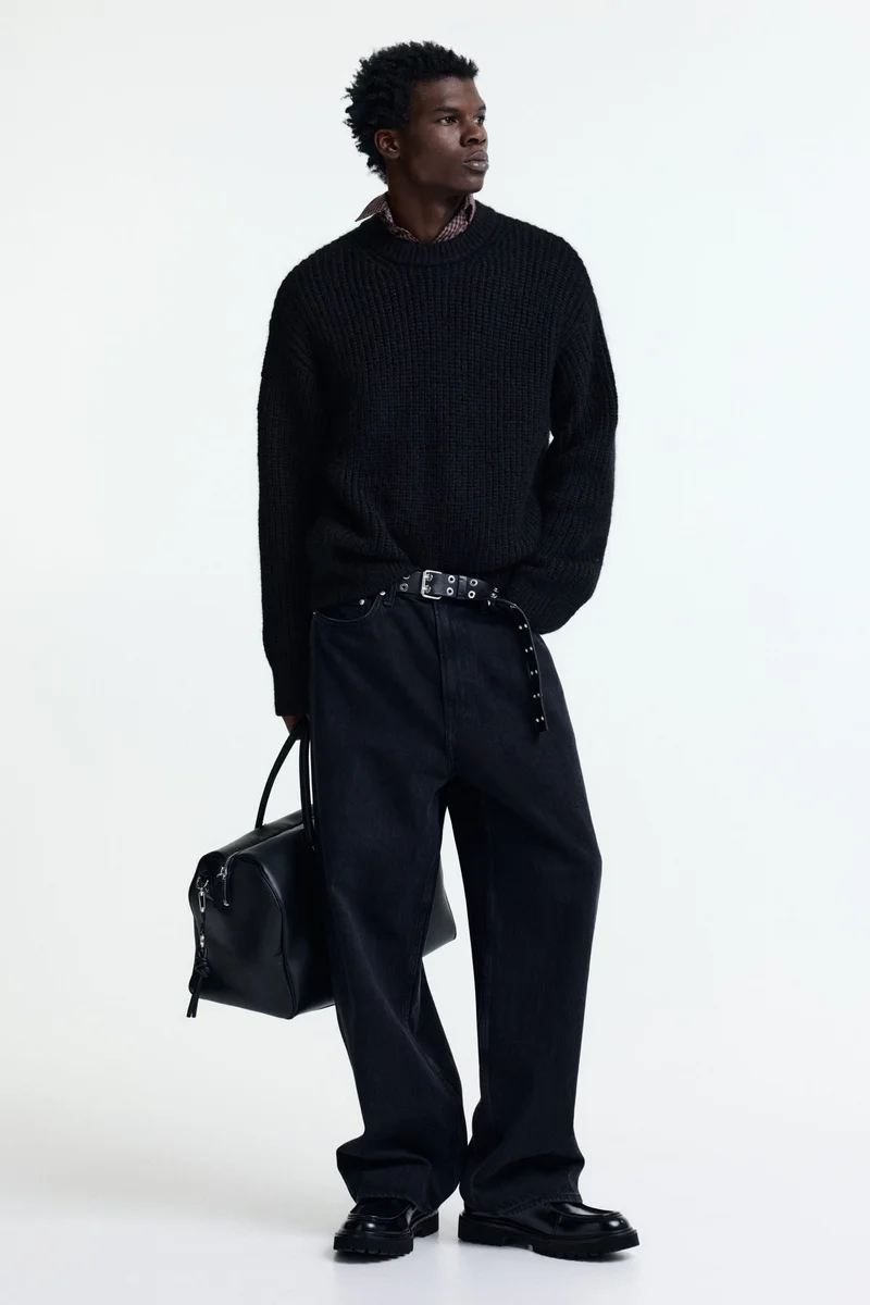 H&M Loose Fit Rib-knit jumper