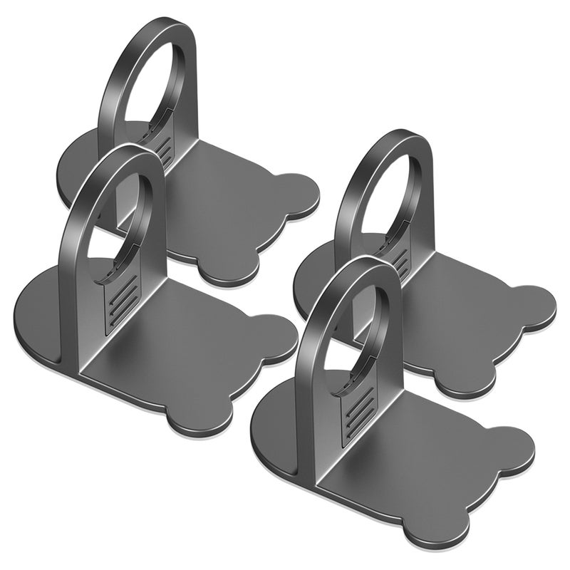 8 pcs Bathroom Wall Hanging Storage Racks Shower Gel Shampoo Storage Racks - Image 3