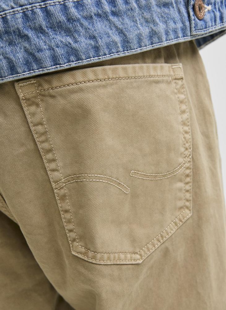 جاك اند جونز بنطلون واسع الساق بخمسة جيوب - Image 3