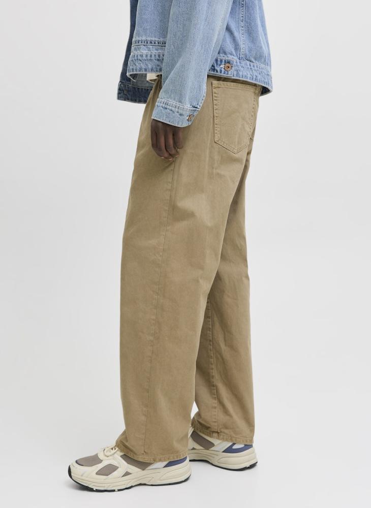 جاك اند جونز بنطلون واسع الساق بخمسة جيوب - Image 4