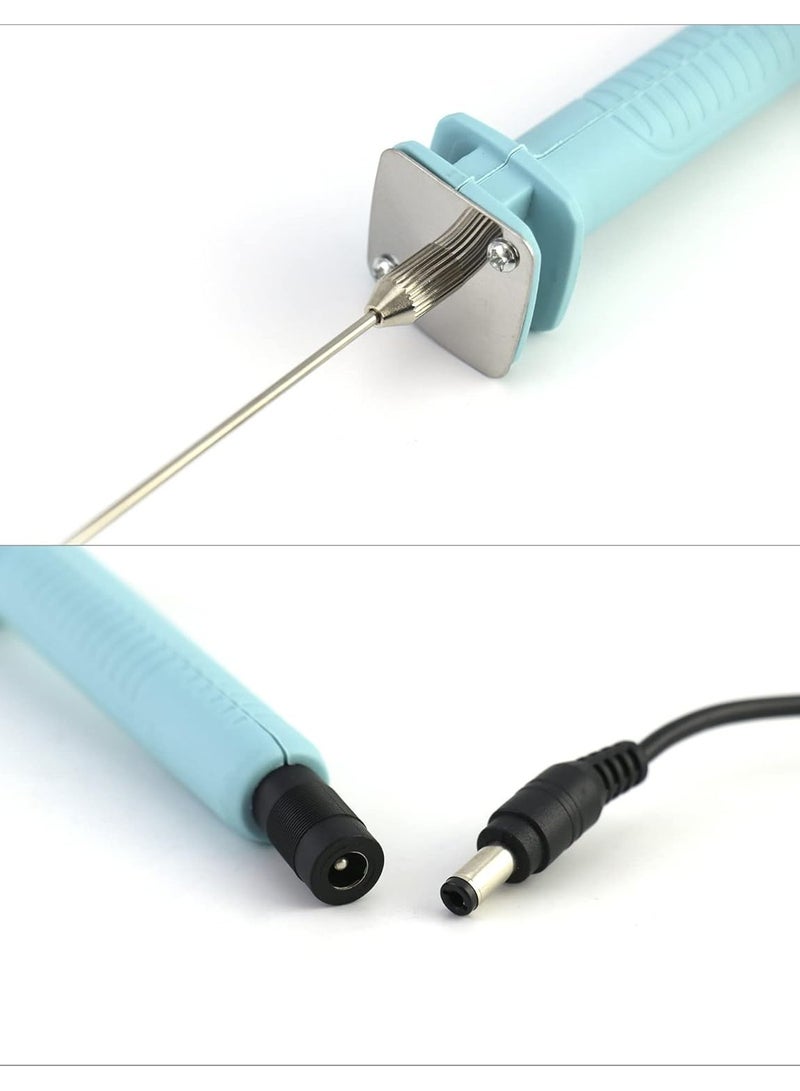 Starwell Electric Foam Cutter,100-240V 15W Polystyrene Cutter Styrofoam Cutting Pen,10CM Hot Wire Cutting Pen for Foam Carving, DIY Crafts, Model Making (include 1PC metal stand) - Image 3