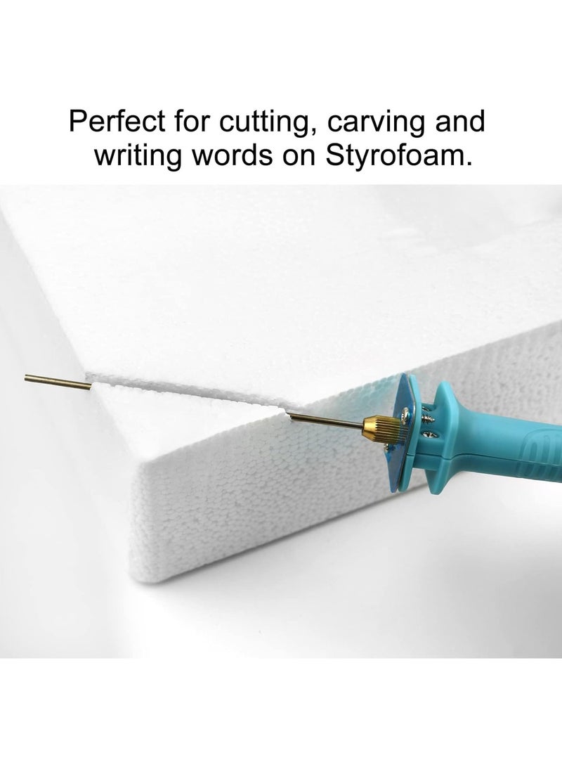 Starwell Electric Foam Cutter,100-240V 15W Polystyrene Cutter Styrofoam Cutting Pen,10CM Hot Wire Cutting Pen for Foam Carving, DIY Crafts, Model Making (include 1PC metal stand) - Image 4