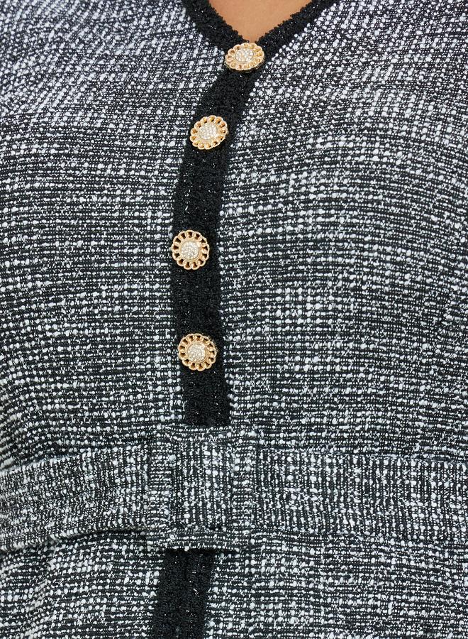 Styli Plus Size Pleated A-Line Maxi Dresses - Image 4