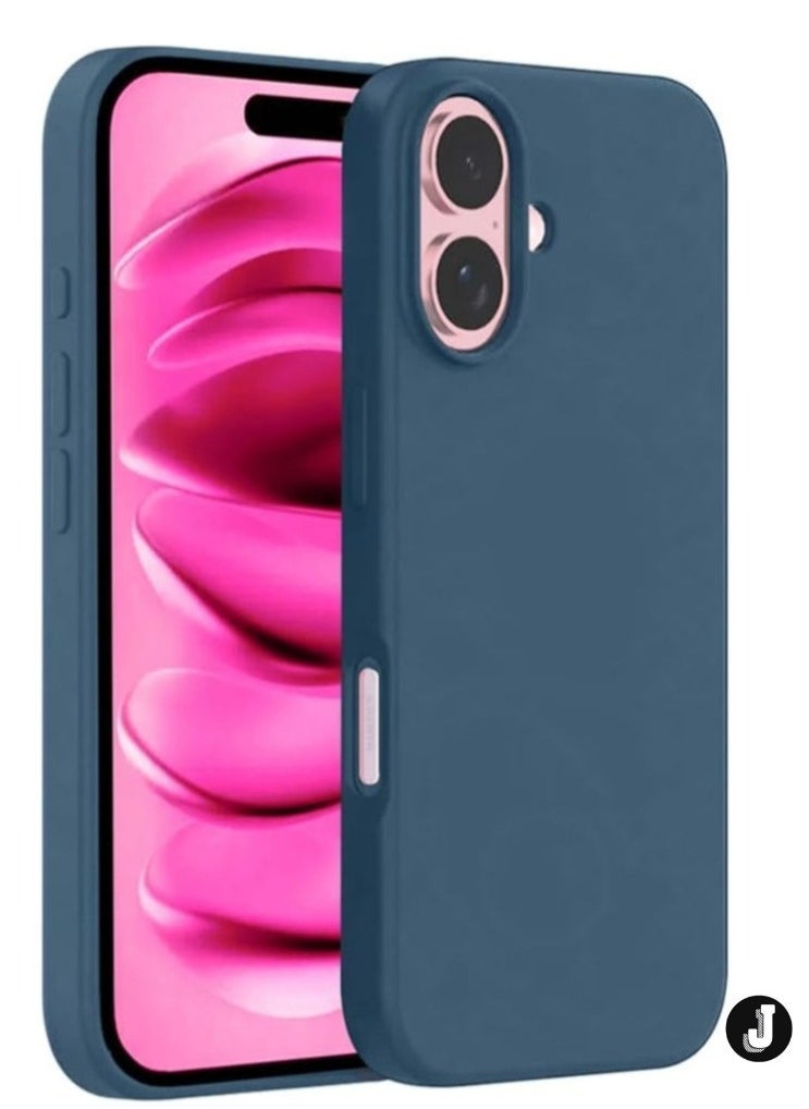 JAJEEK Liquid Silicone Case for iPhone 16 – Ultra Slim Design with Soft Anti-Scratch Microfiber Lining & Drop Protection - Image 1