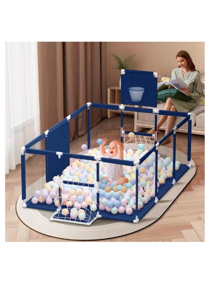 Baby Playpen for Babies and Toddlers Baby Fence Baby Play Yards for Indoor & Outdoor 180 *120 * 60 cm- 2099 - Image 1