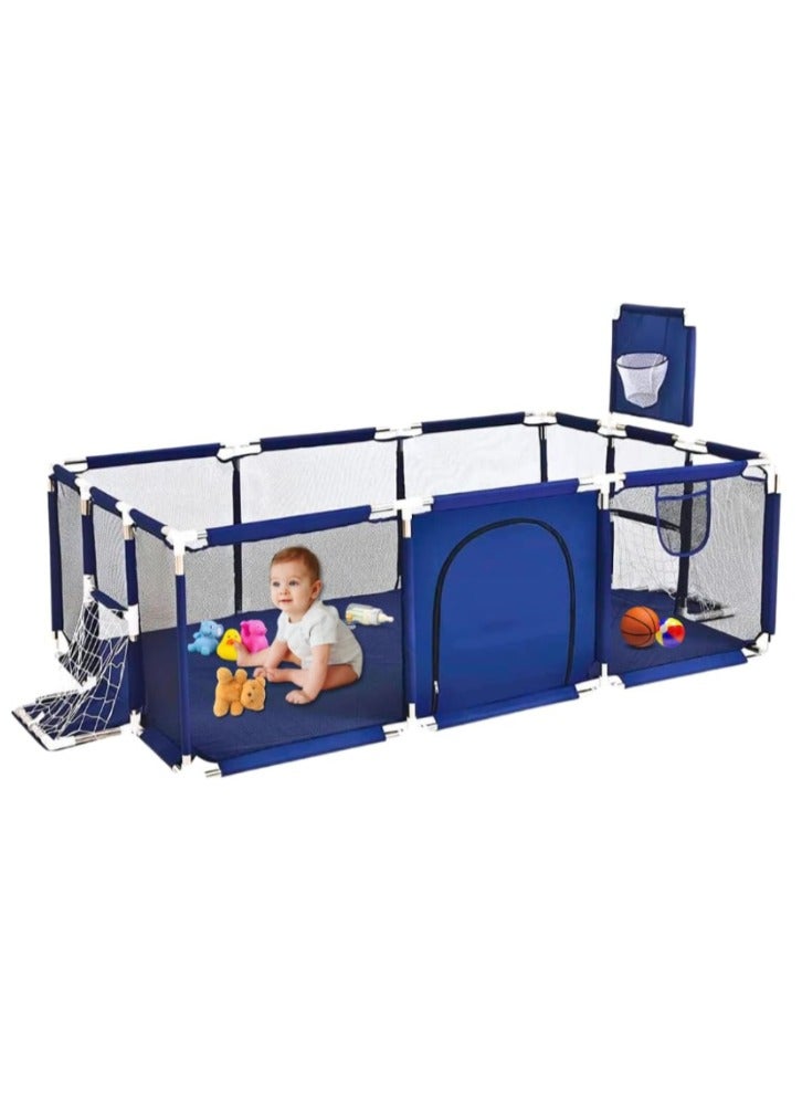 Baby Playpen for Babies and Toddlers Baby Fence Baby Play Yards for Indoor & Outdoor 180 *120 * 60 cm- 2099 - Image 4