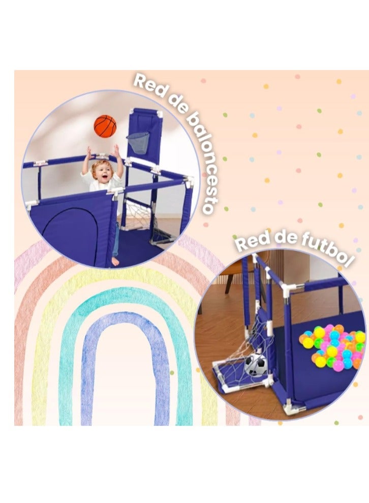 Baby Playpen for Babies and Toddlers Baby Fence Baby Play Yards for Indoor & Outdoor 180 *120 * 60 cm- 2099 - Image 5