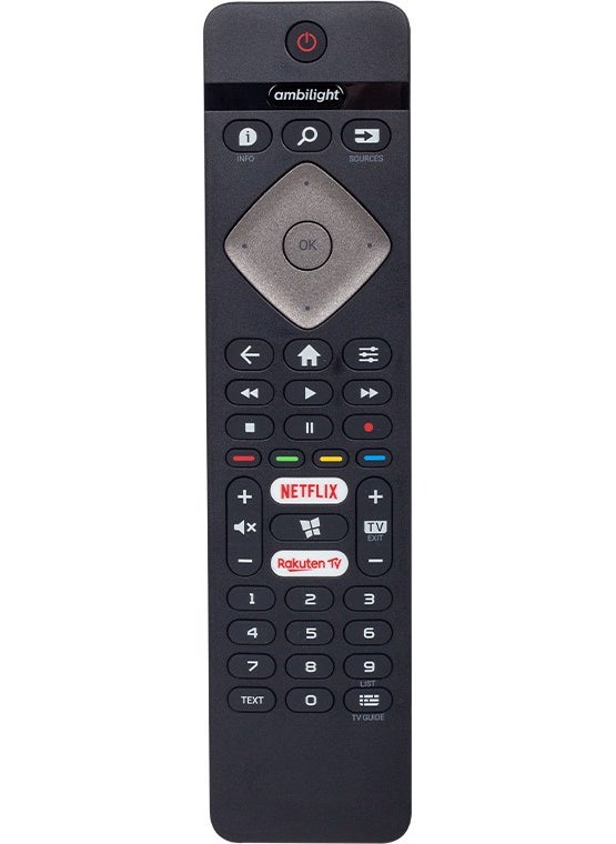 Huayu KL Philips Ambılıght Netflix-Rakuten Tv Button 43PUS6504/62 LED TV Remote (81)