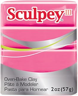 Sculpey Sculpey III Polymer Clay 2 Ounces-Candy Pink  - Image 1
