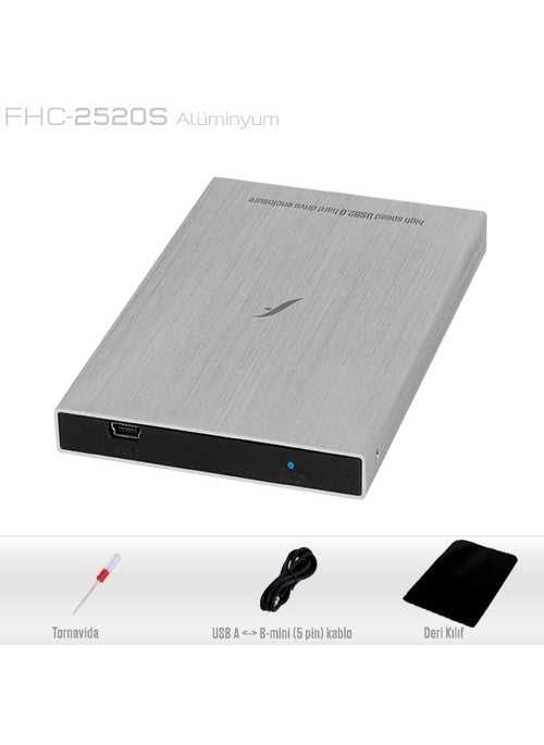 frisby USB 2.0 External Box+Leather Case for FHC-2520S 2.5" SATA HDD Gift  - Image 2