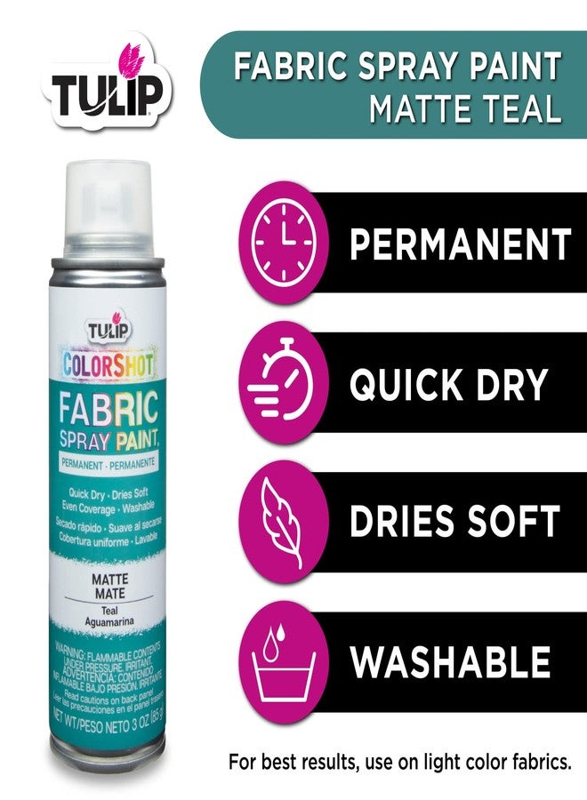 Tulip ColorShot Instant Fabric Color 3oz. Teal - Image 4