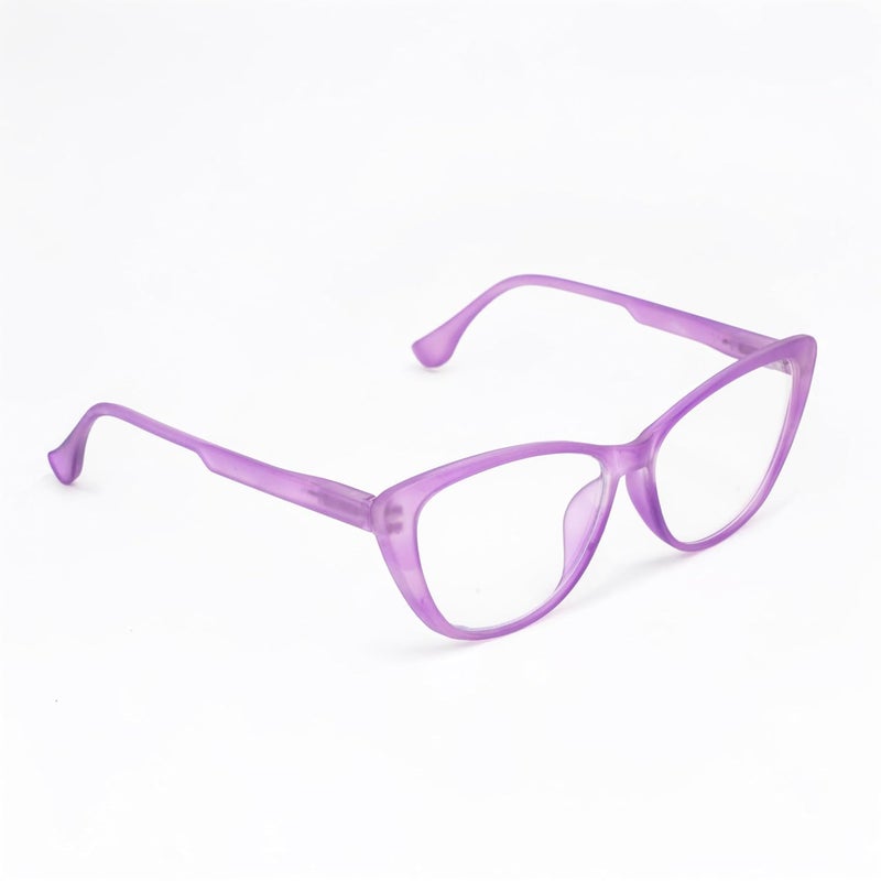Lens + Lensplus Bigcateye TR Full Rim Eyeglasses with Lightweight Unisex Eyewear for Men & Women | Stylish Computer & Daily Use Frame - Image 2