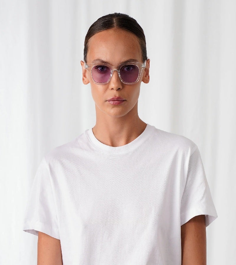  اكسبليست باوتس نظارات شمسية أنيقة ويليام كلير بنفسجي للجنسين - Image 4