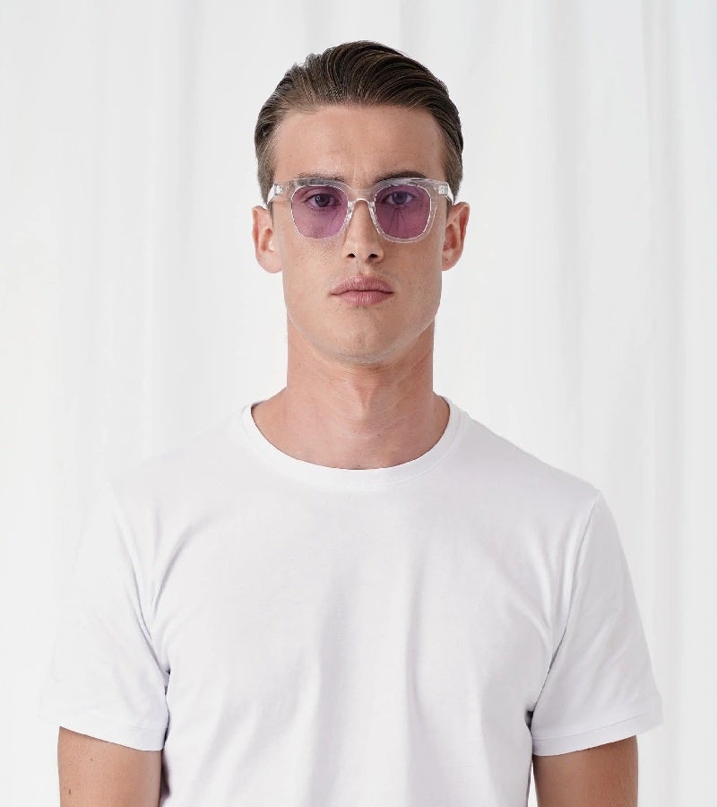  اكسبليست باوتس نظارات شمسية أنيقة ويليام كلير بنفسجي للجنسين - Image 3