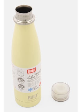Built Perfect Seal Double-Walled Insulated Stainless Steel Water Bottle 500 ml, Beige  - Image 2