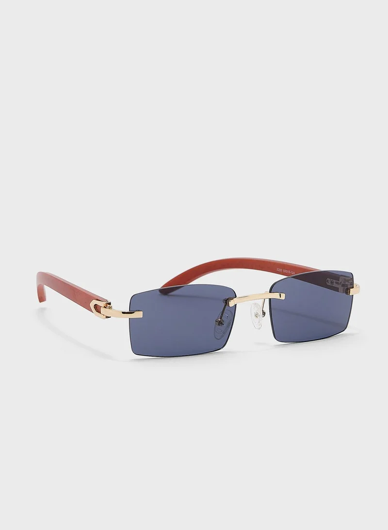 Seventy Five Rectangular Sunglasses