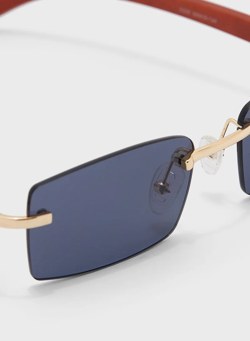 Seventy Five Rectangular Sunglasses