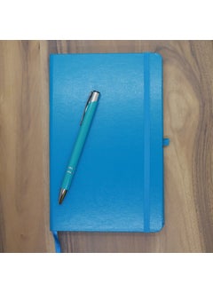 Ada Lazer Personalized Leather Undated Agenda and Pen Set  - Image 2