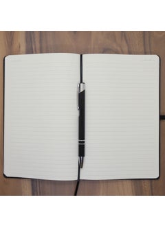 Ada Lazer Personalized Leather Undated Agenda and Pen Set  - Image 3