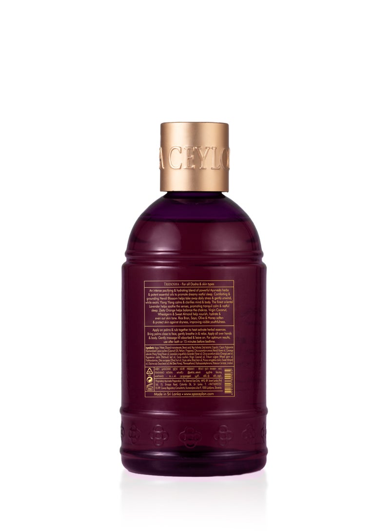 spa ceylon Sleep Intense Relaxing Body Cleanser, Ayurvedic Herbal Liquid Soap With Essential Oils, Shower Gel, Bath Products | 250ml - Image 3