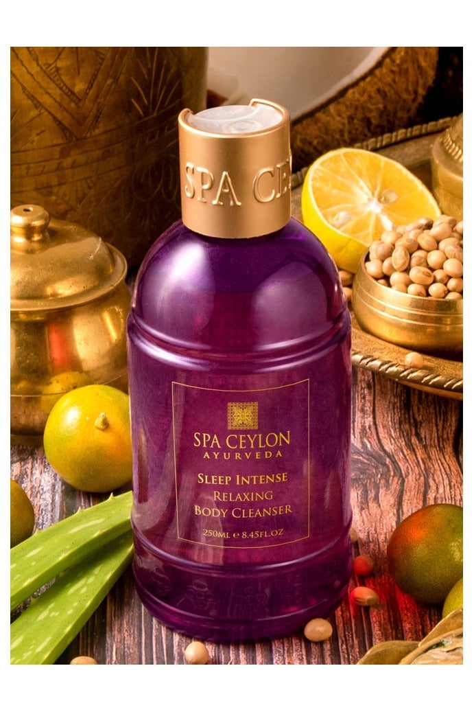 spa ceylon Sleep Intense Relaxing Body Cleanser, Ayurvedic Herbal Liquid Soap With Essential Oils, Shower Gel, Bath Products | 250ml - Image 2