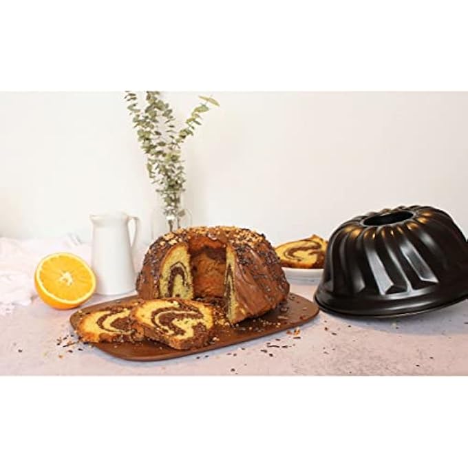 Zenker Fluted Round Tin 25 Cm Size Black 984 Baking Pan Z6527 - Image 5