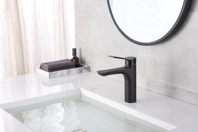BRIMIX Single Lever Basin Mixer Faucet - Brushed gold - Image 2