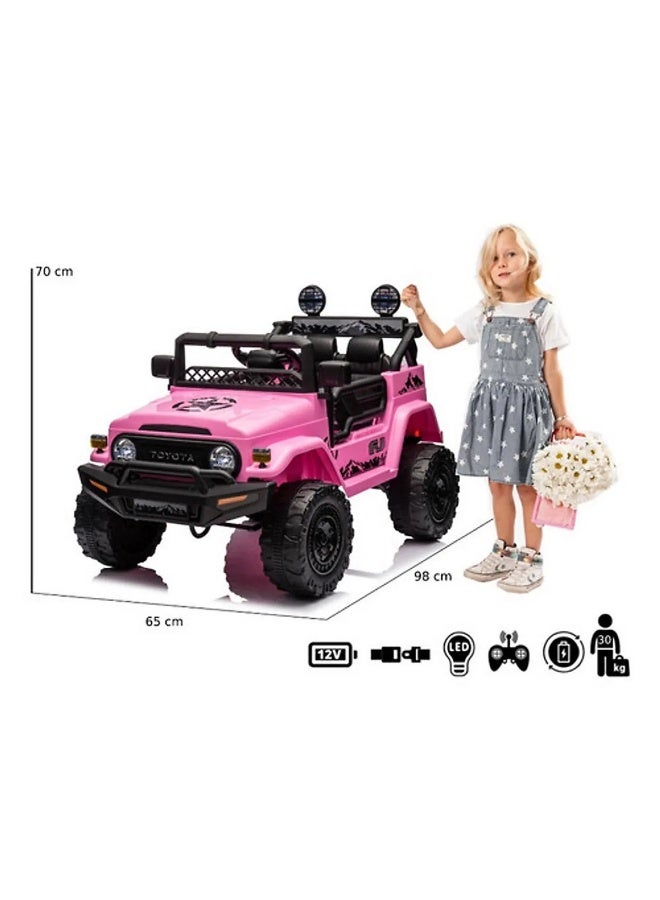 Toyota FJ Cruiser 12V 2M EVA Pink - Image 4