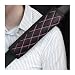 Bittwee Car Seat Belt Pads 2PCS Leather Seatbelt Covers Protect Your Neck and Shoulder More Comfortable Driving Harness Pad for All Cars and Backpack Strap Car Interior Accessories BlackPink - Image 2
