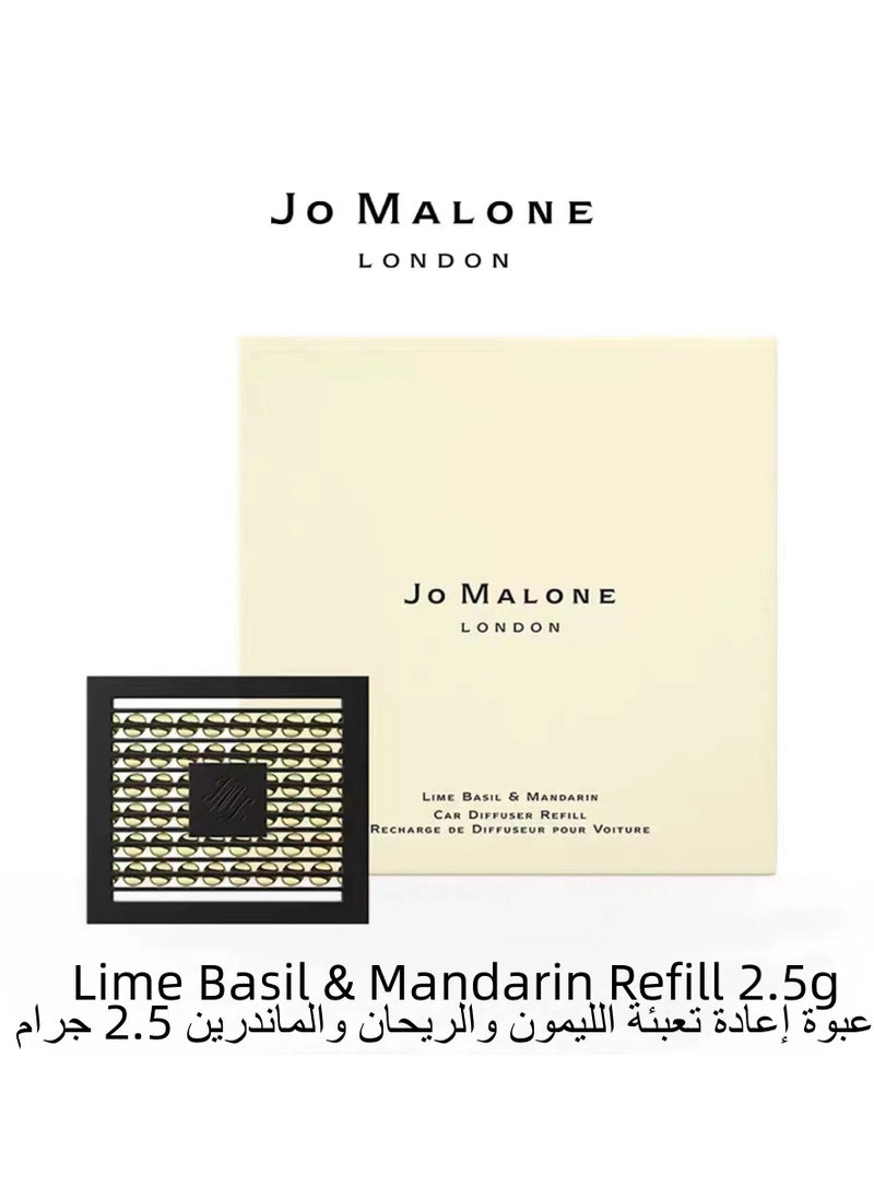 jo Malone - jo Malone Lime Basil & Mandarin Car Air Freshener Perfume Refill Square Air Fresheners Refill 2.5g - Image 1