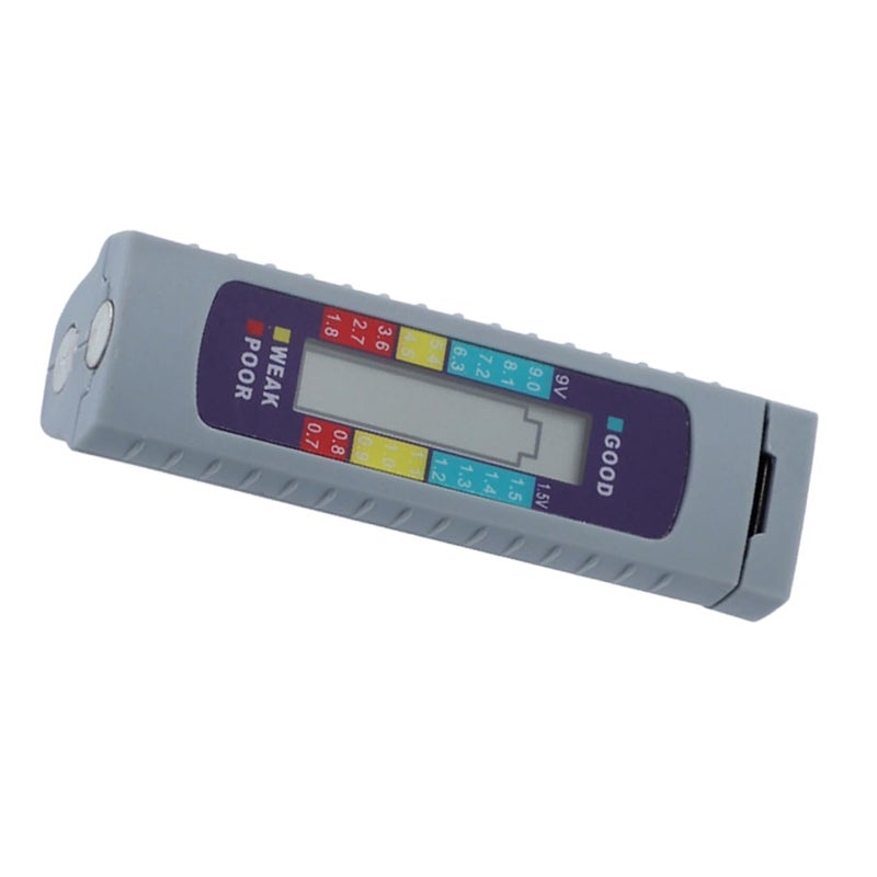 Digital Battery Tester LCD Display for AA AAA C Alkaline Rechargeable Cells Capacity Checker - Image 1