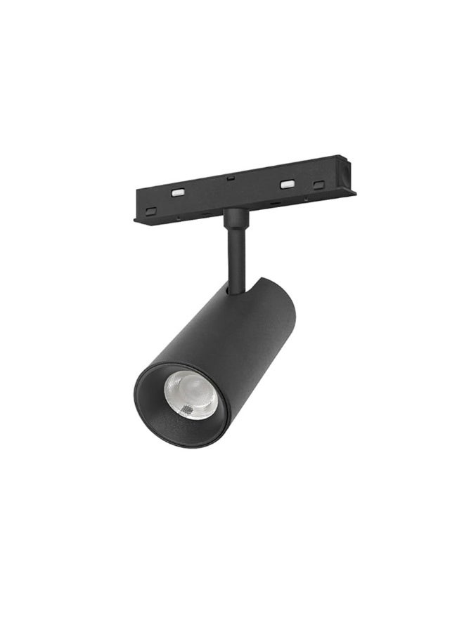 FSL 40W LED track light, 24° beam angle, black, 4000K white body color - Image 1