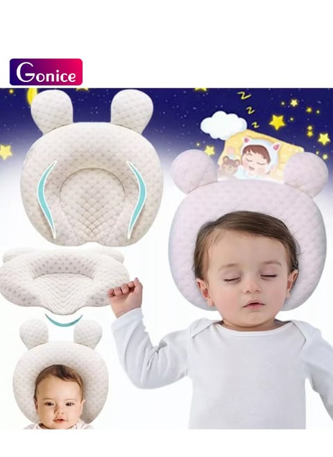 Prevention of flat head oblique brain syndrome in infants with pillows