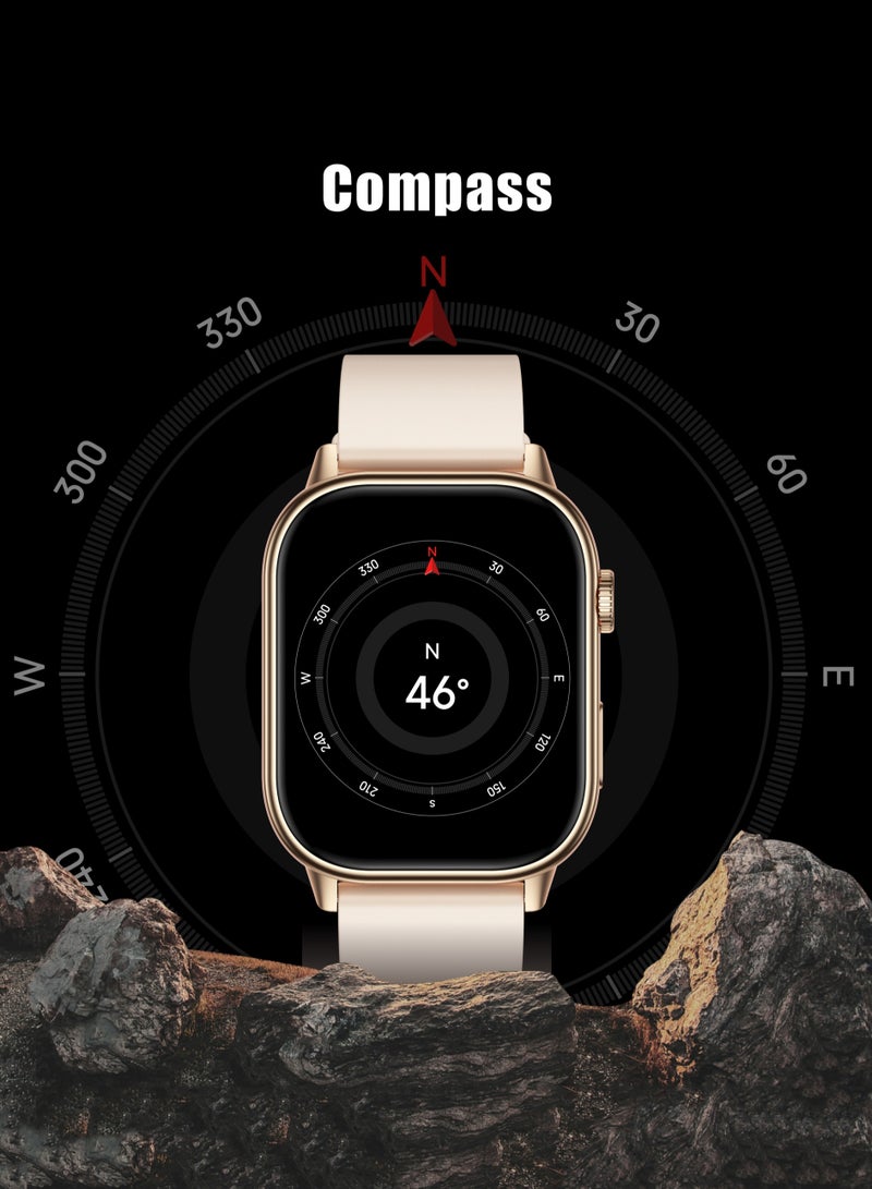 RollsTimi  Unisex Smartwatch, Supports Bluetooth Connection, 2.01-Inch High-Definition Screen Full-Screen Touch, Has Two Buttons, Supports Answering/Making Calls, Sports Health And Sleep Monitoring, Long Standby, RT QX17 - Image 5