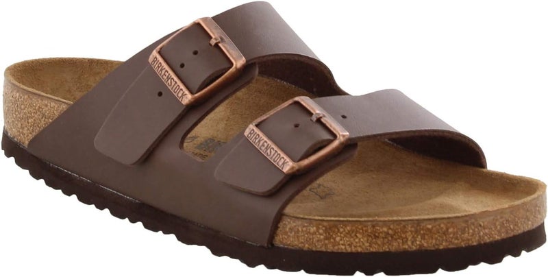 Birkenstock Arizona Unisex Adult Fashion Sandals in Dark Brown - Size 44 EU - Image 1