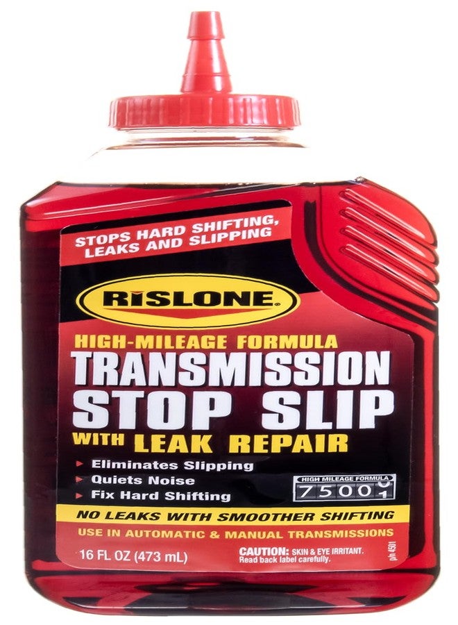 Rislone High Mileage Transmission Stop Slip with Leak Repair, 16.9 oz - Image 1
