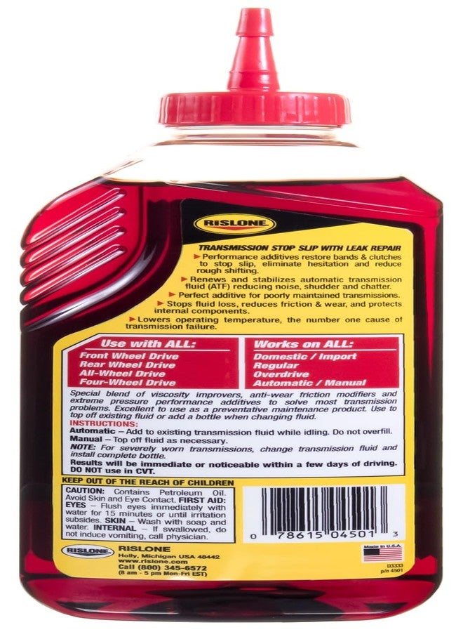 Rislone High Mileage Transmission Stop Slip with Leak Repair, 16.9 oz - Image 2