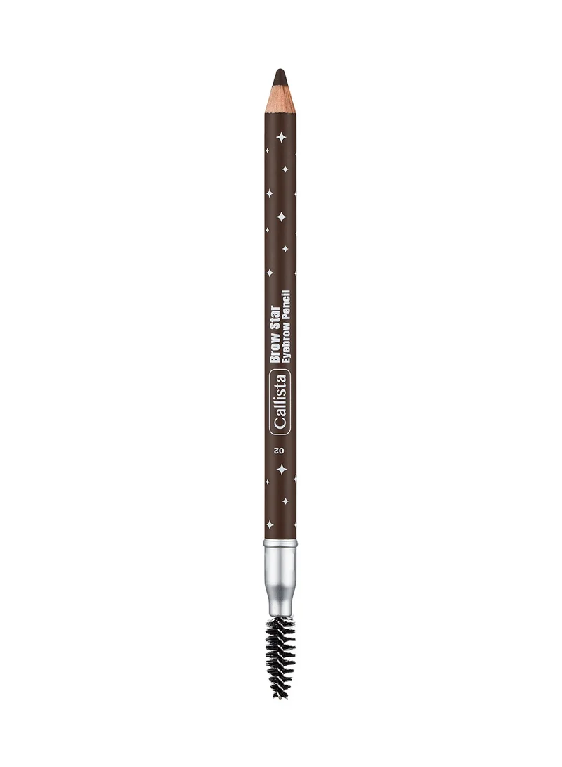 كاليستا Callista Brow Star Eyebrow Pencil 02 Brown