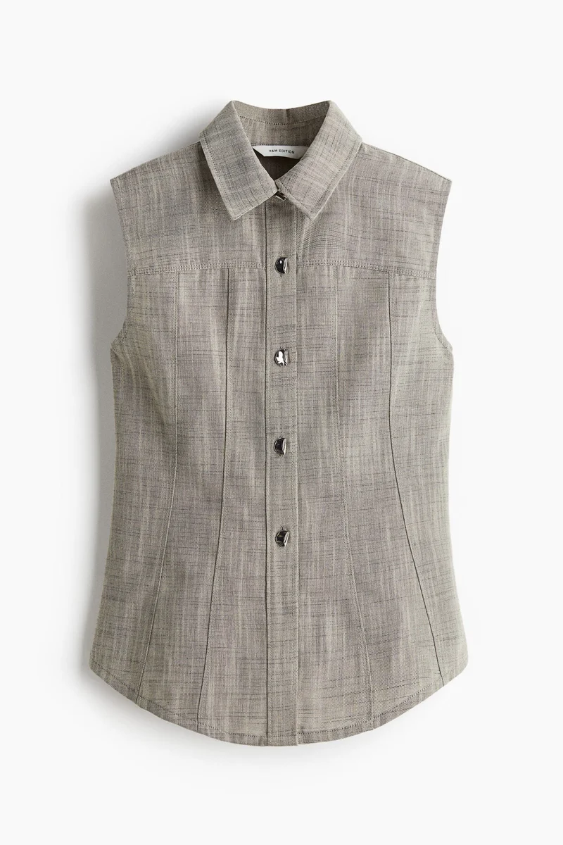 اتش اند ام قميص بدون أكمام