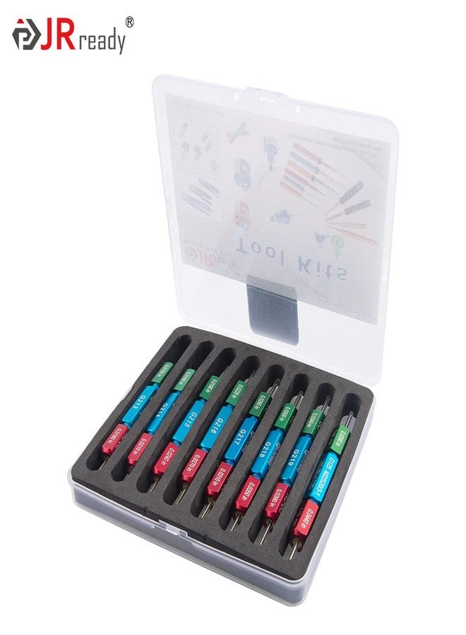 JRready ST5101 Measuring Tool Kit Consists of 8 Go-NoGo Gage for Testing The Indenter Working Diamater of M22520 2 01 Series Crimper Tool - Image 5