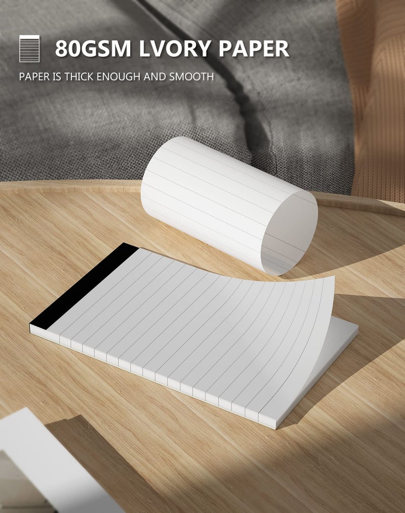 Aidunmis 6 Pack Small Notepads Refills Memo Pads 3 x 5 Inch Lined Writing Note Pads with 30 Sheets Note Pad Paper in Each Pad Mini Pocket Notebook Refills for Taking Notes and Reminders Organization Planning - Image 5