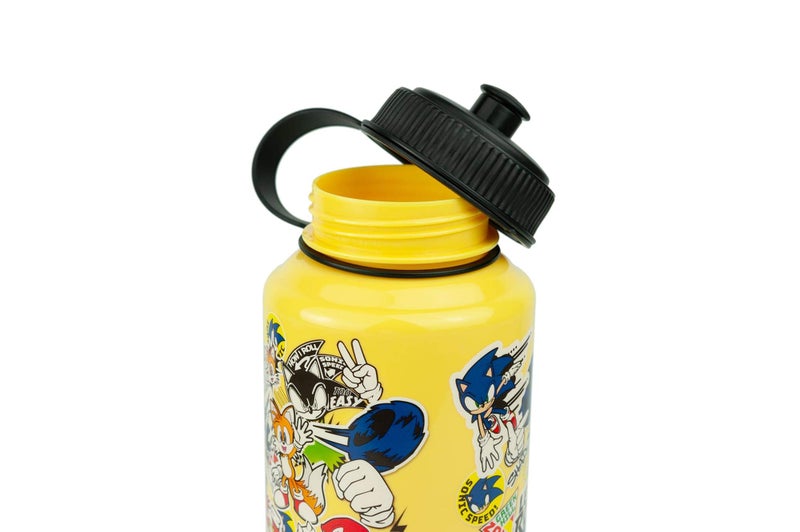 سونيك ذا هيدجهوج Sonic the Hedgehoge 24 Oz Sticker Bomb Bost Bottle by Funky - Image 3