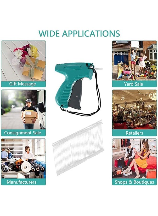 دوق مغناطيس تزيين الملابس، مغناطيس خياطة دقيق صغير للملابس، أداة إصلاح الملابس السريعة، مجموعة أدوات خياطة الهامش، يشمل 5 إبر و1000 مثبت، مثالي لإصلاح الملابس - الأخضر - Image 5