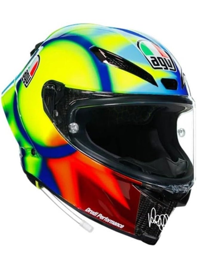 AGV Pista GP RR Motorcycle Helmet Valentino Rossi Soleluna 2021 (2206)- size L - Image 1