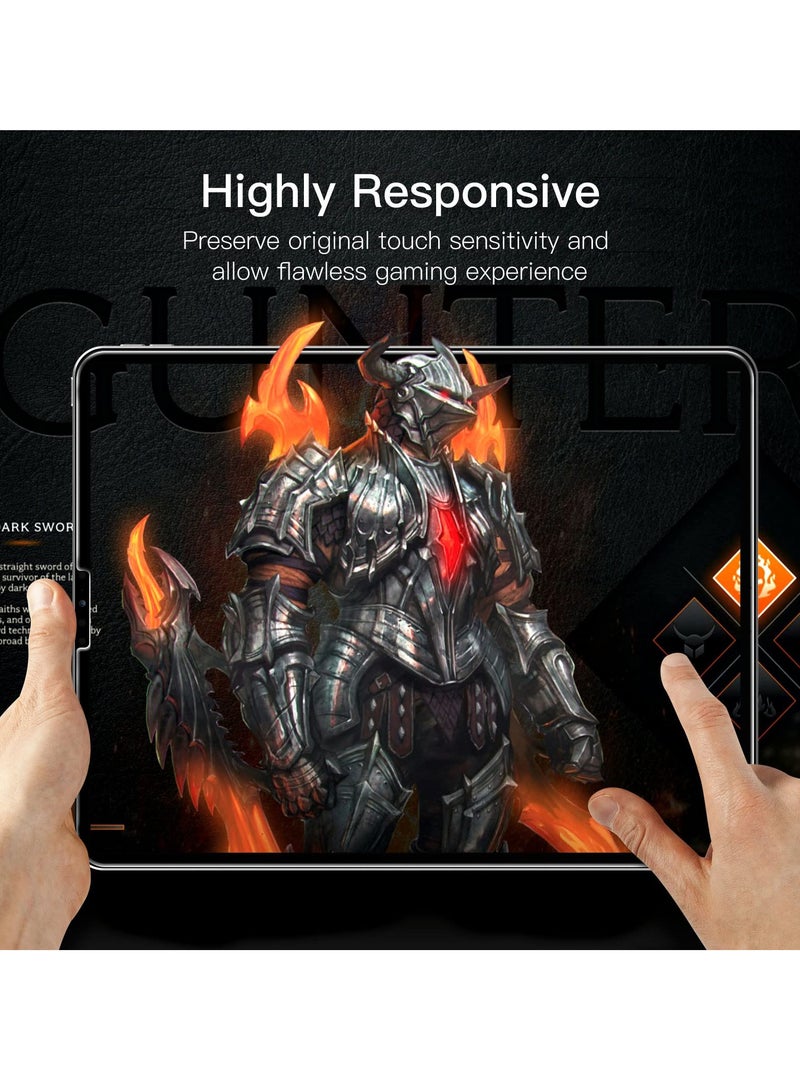 جي تيك واقي شاشة الخصوصية لجهاز Ipad Pro 12.9 بوصة 6Th 5Th 4Th 3Rd الجيل 2022 2021 2020 2018 فيلم زجاج مقسى مضاد للتجسس عبوة واحدة - Image 5