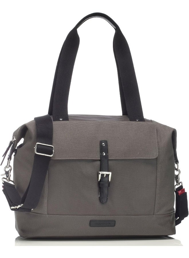 Babymel Storksak Jude Convertible Backpack Diaper Bag, Charcoal - Image 1