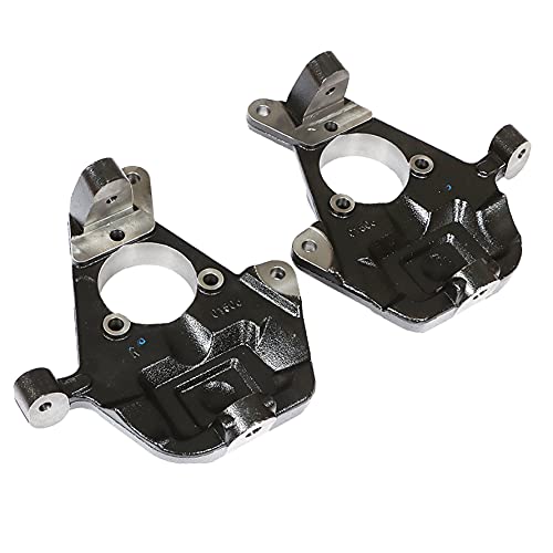 munirater Pair of 2-Inch Front Drop Lowering Spindles Replacement for 99-06 Silverado Sierra 1500 2WD - Image 3