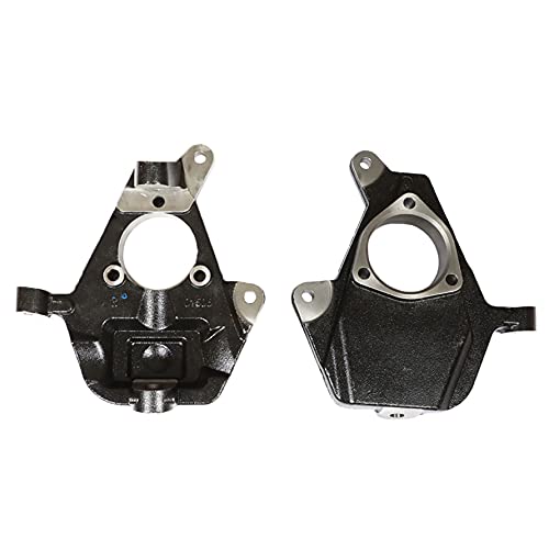 munirater Pair of 2-Inch Front Drop Lowering Spindles Replacement for 99-06 Silverado Sierra 1500 2WD - Image 1