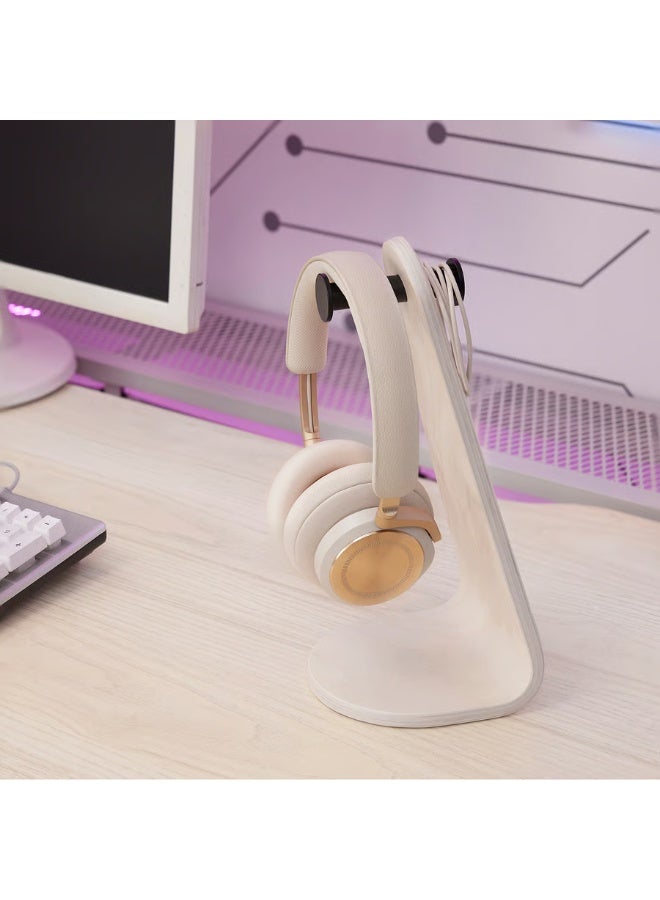 Headset Stand Ash Veneer - Image 2